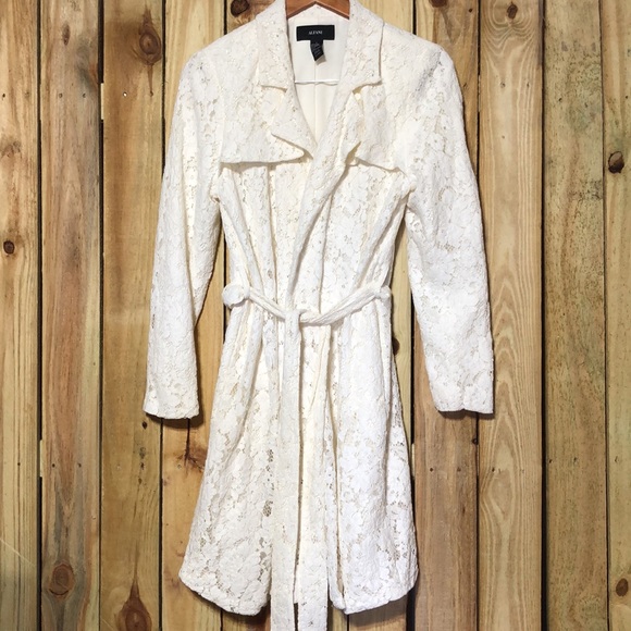 Trench Coats Alfani Lace Trench Coat 